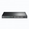 TP-LINK TL-SG1218MP 18-Port Gigabit Rackmount Switch with 16 PoE+